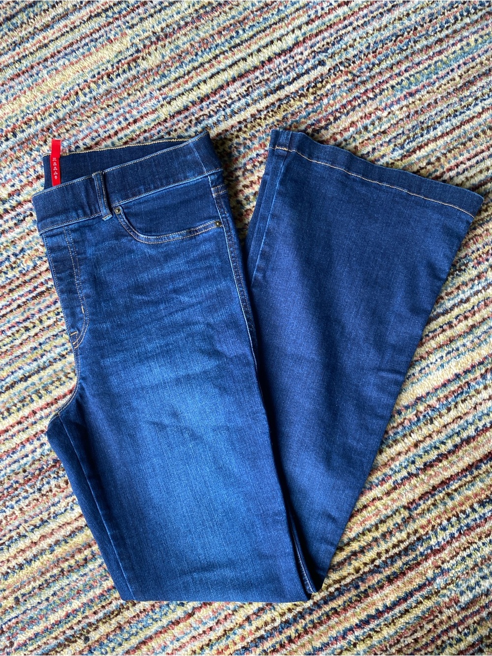 Spanx high waisted flare jeans L long